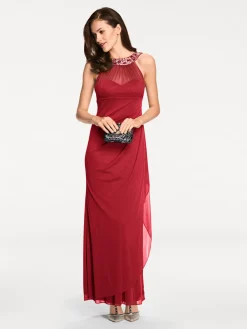 Abendkleid mit Schmucksteinen