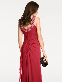 Abendkleid mit Schmucksteinen