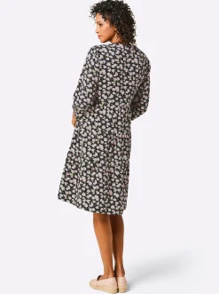 A-Linien-Kleid im brillanten Digitaldruck