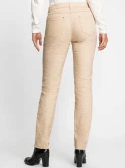 Baumwollhose mit Knopfleiste statt Reißverschluss