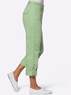 Baumwollhose mit krempelbaren Beinen