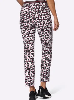Bengalinhose mit grafischem Druck