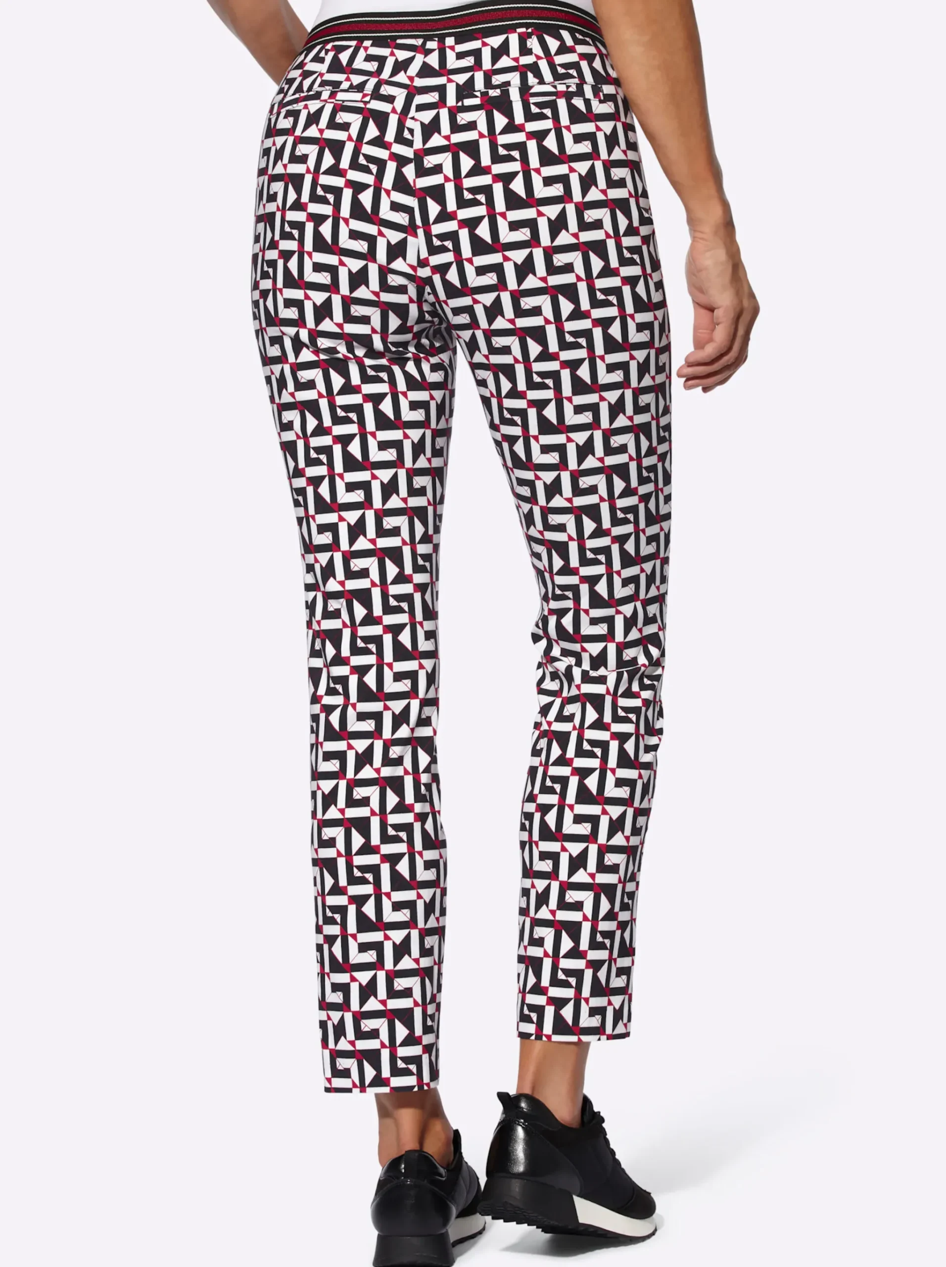 Bengalinhose mit grafischem Druck