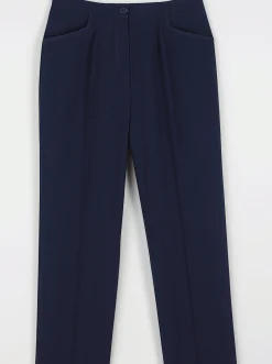 Bügelfaltenhose in Bauch-weg-Form