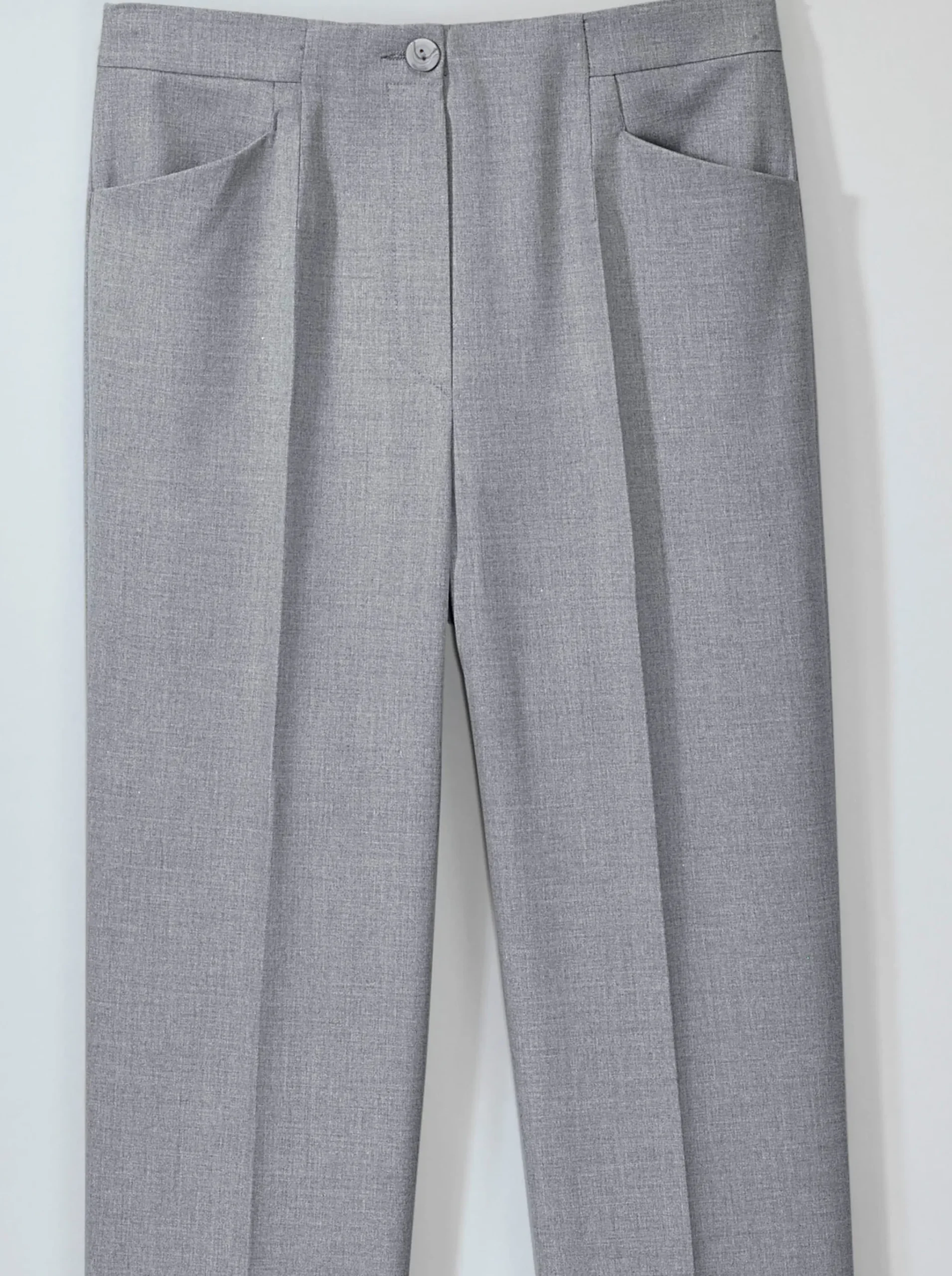 Bügelfaltenhose in Bauch-weg-Form