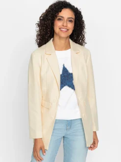 Blazer in offener Form