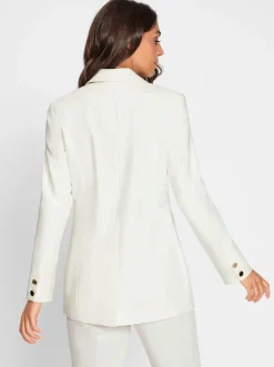 Blazer mit 1-Knopf-Verschluss