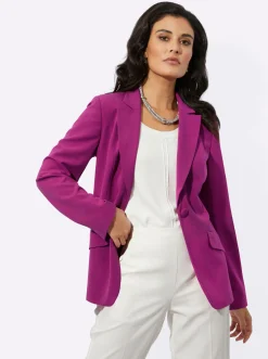 Blazer mit Knopfverschluss