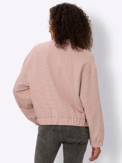 Blousonjacke in Bouclé-Qualität