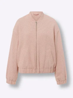 Blousonjacke in Bouclé-Qualität