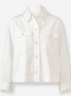 Blusenjacke mit Lochmuster