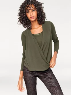 Blusenshirt mit Chiffon