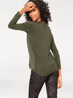 Blusenshirt mit Chiffon