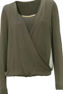 Blusenshirt mit Chiffon