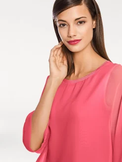 Blusenshirt mit Fledermausärmeln