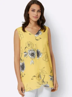 Blusentop im Lagen-Look