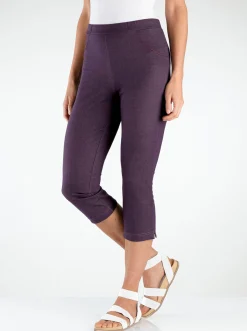 Caprihose in Jeans-Optik