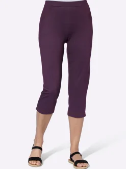 Caprihose in Jeans-Optik