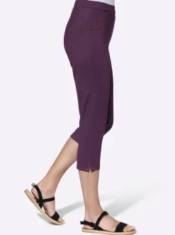 Caprihose in Jeans-Optik