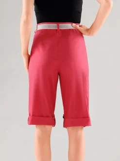 Caprihose inklusive Gürtel