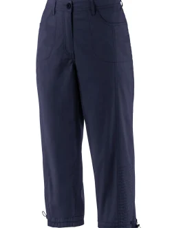 Caprihose mit Gummizug am Beinabschluss