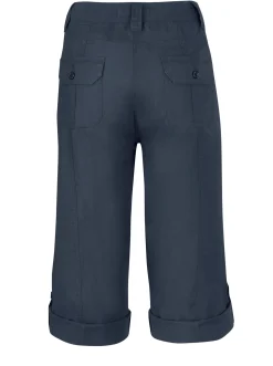 Caprihose mit weitenverstellbarem Saum