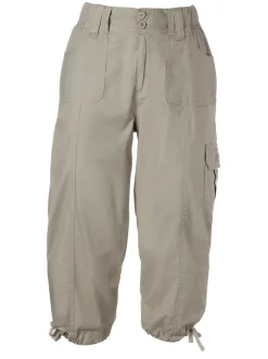 Caprihose mit weitenverstellbarem Saum