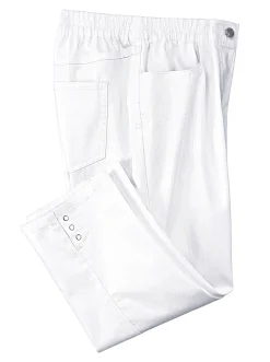 Caprijeans mit Nieten-Verzierung