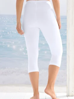 Caprileggings mit Rundum-Dehnbund