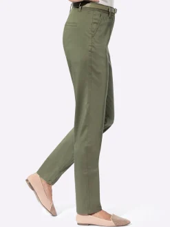 Chinohose inklusive Gürtel