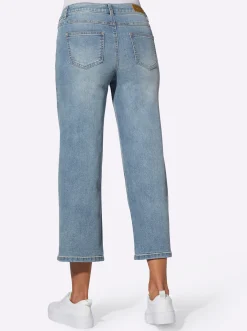 Culotte in Denim-Qualität