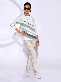 Druckhose in Batik-Optik