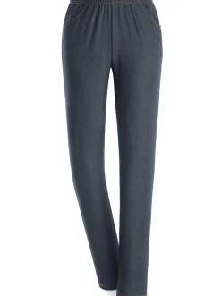 Freizeithose mit Kontrastnähten