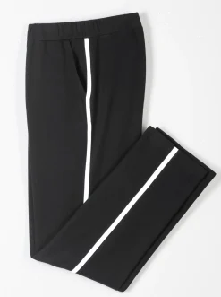 Freizeithose mit Kontraststreifen seitlich
