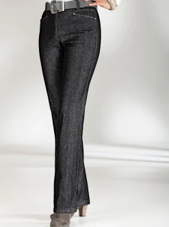 Gerade Jeans mit Bauch-weg-Effekt