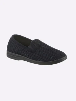 Hausschuh in Cord-Qualität