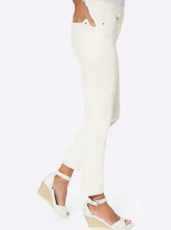 7/8-Hose mit Jersey-Bund in softer Qualität