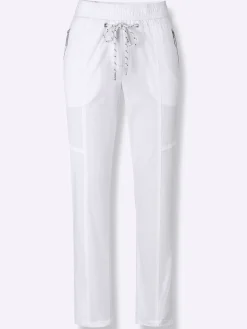 7/8-Hose mit Reißverschluss-Taschen