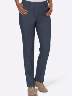 Jeans mit innenliegendem Dehnbund