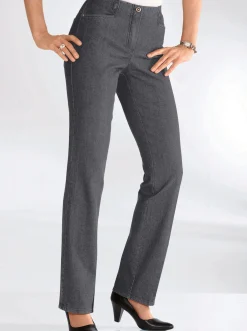 Jeans mit innenliegendem Dehnbund