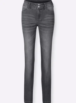 Jeans mit Nieten an den Taschen