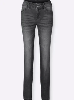 Jeans mit Nieten an den Taschen