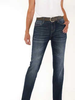 Jeans mit Nieten an den Taschen
