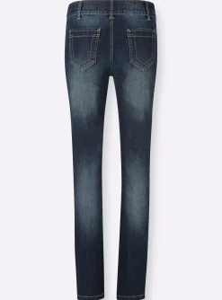 Jeans mit Nieten an den Taschen