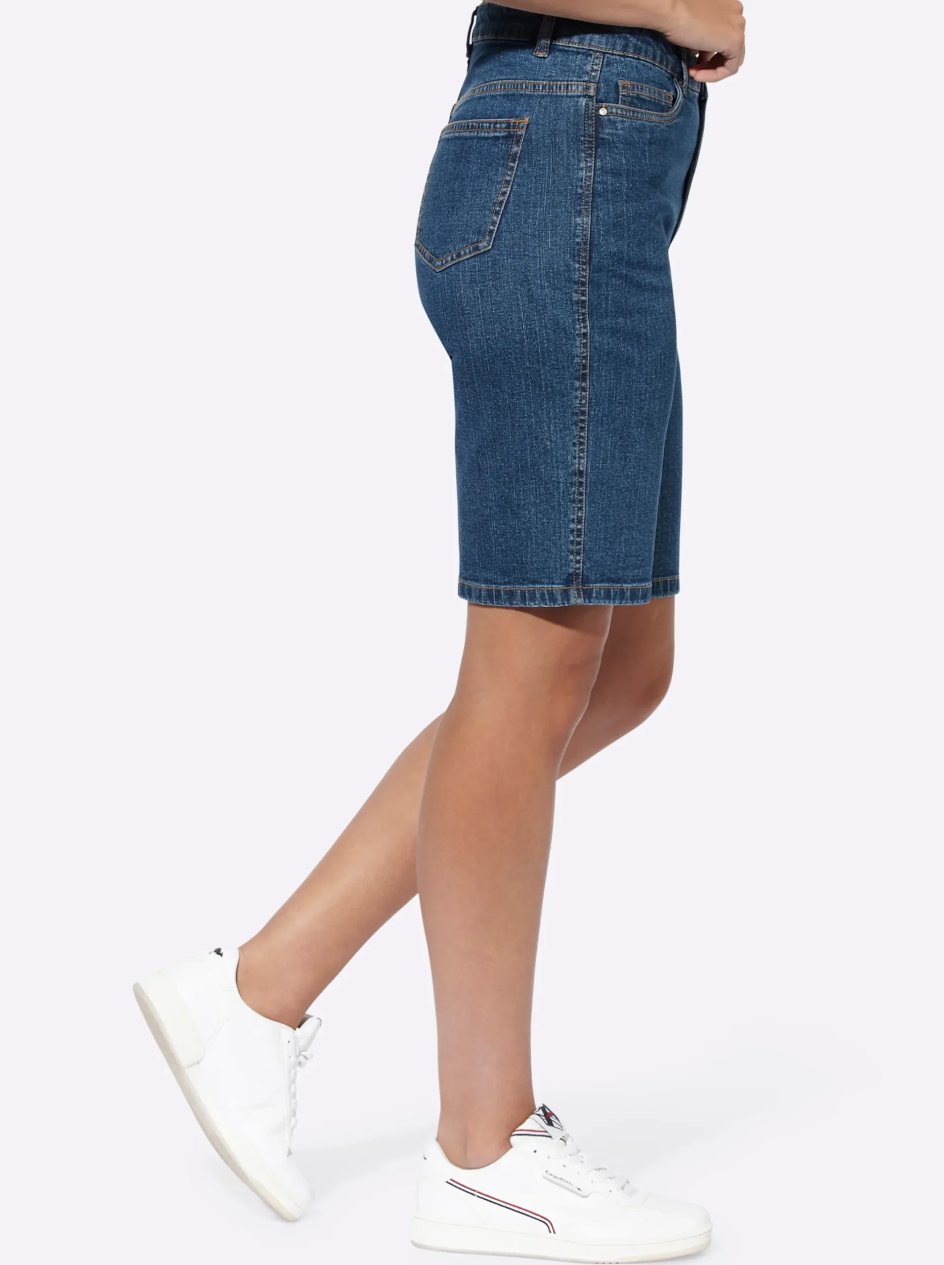 Jeansshort in 5-Pocket-Form