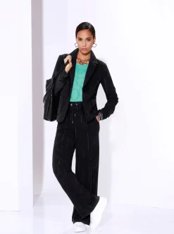 Jerseyblazer im Jacquard-Dessin