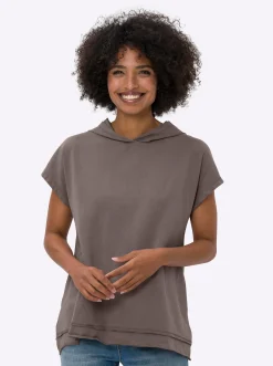 Kapuzenshirt länger geschnitten