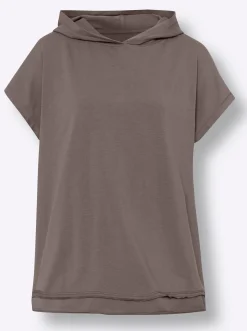 Kapuzenshirt länger geschnitten