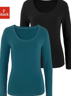 Langarmshirt