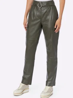 Lederhose im Cargo-Style